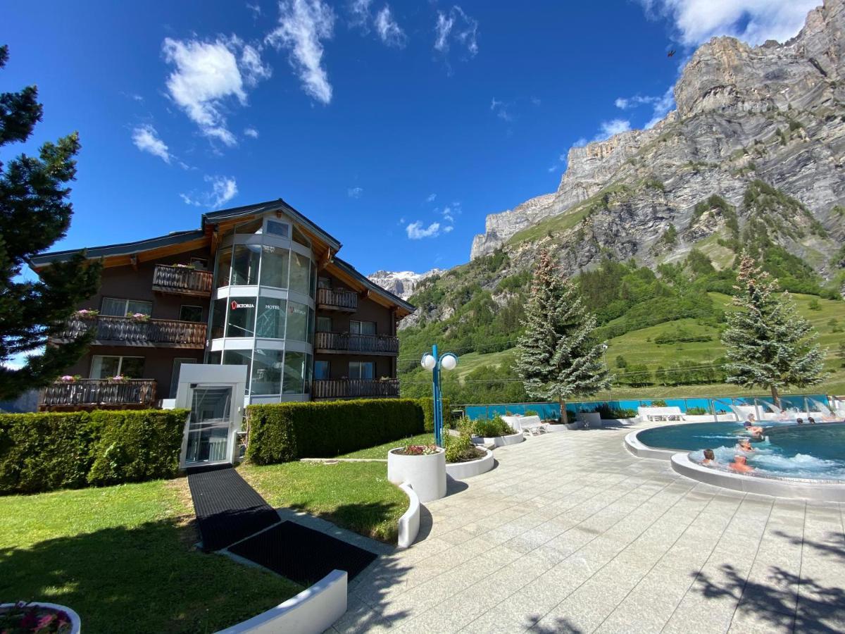 Hotel Viktoria-Leukerbad-Therme Екстер'єр фото