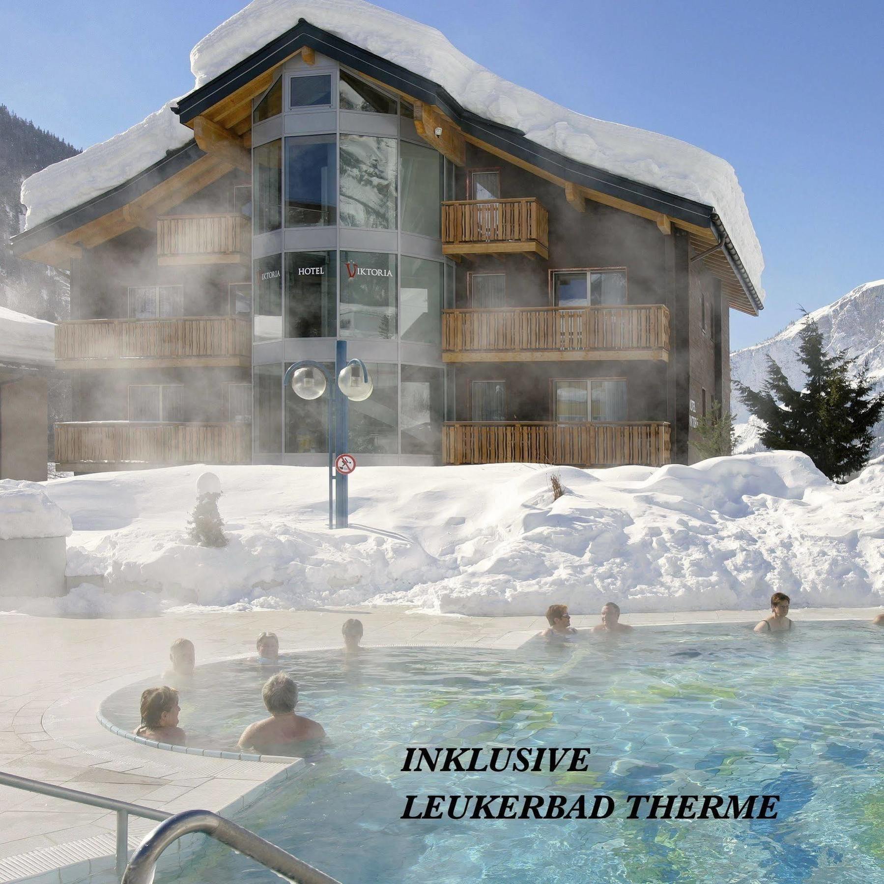 Hotel Viktoria-Leukerbad-Therme Екстер'єр фото
