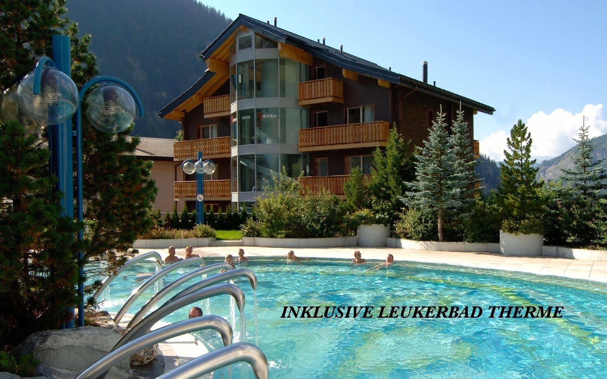 Hotel Viktoria-Leukerbad-Therme Екстер'єр фото