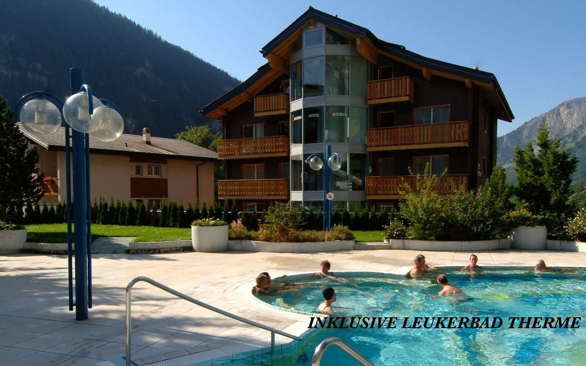 Hotel Viktoria-Leukerbad-Therme Екстер'єр фото