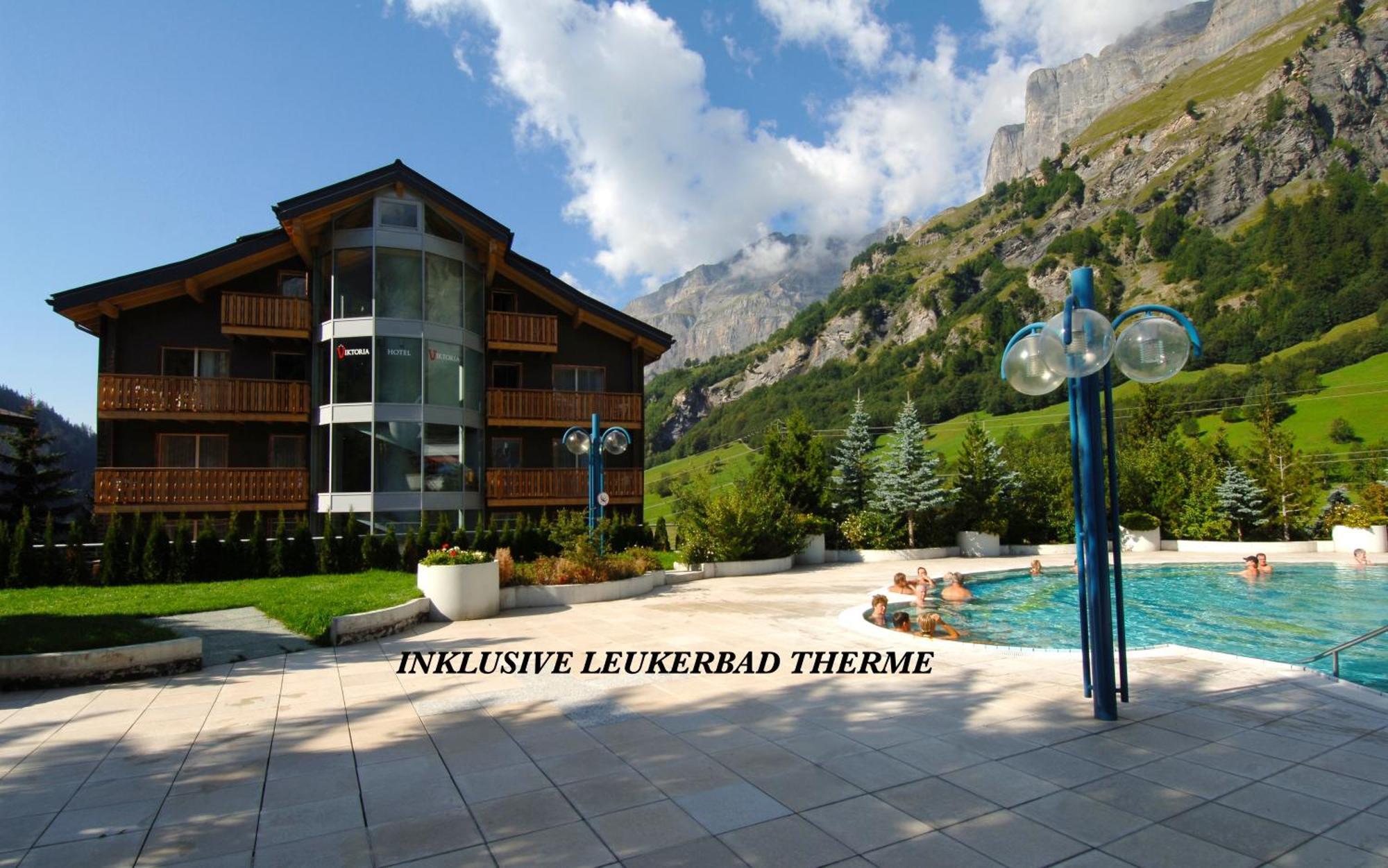 Hotel Viktoria-Leukerbad-Therme Екстер'єр фото